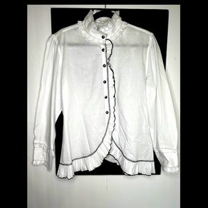 Tasha Polizzi western snap button shirt size Large